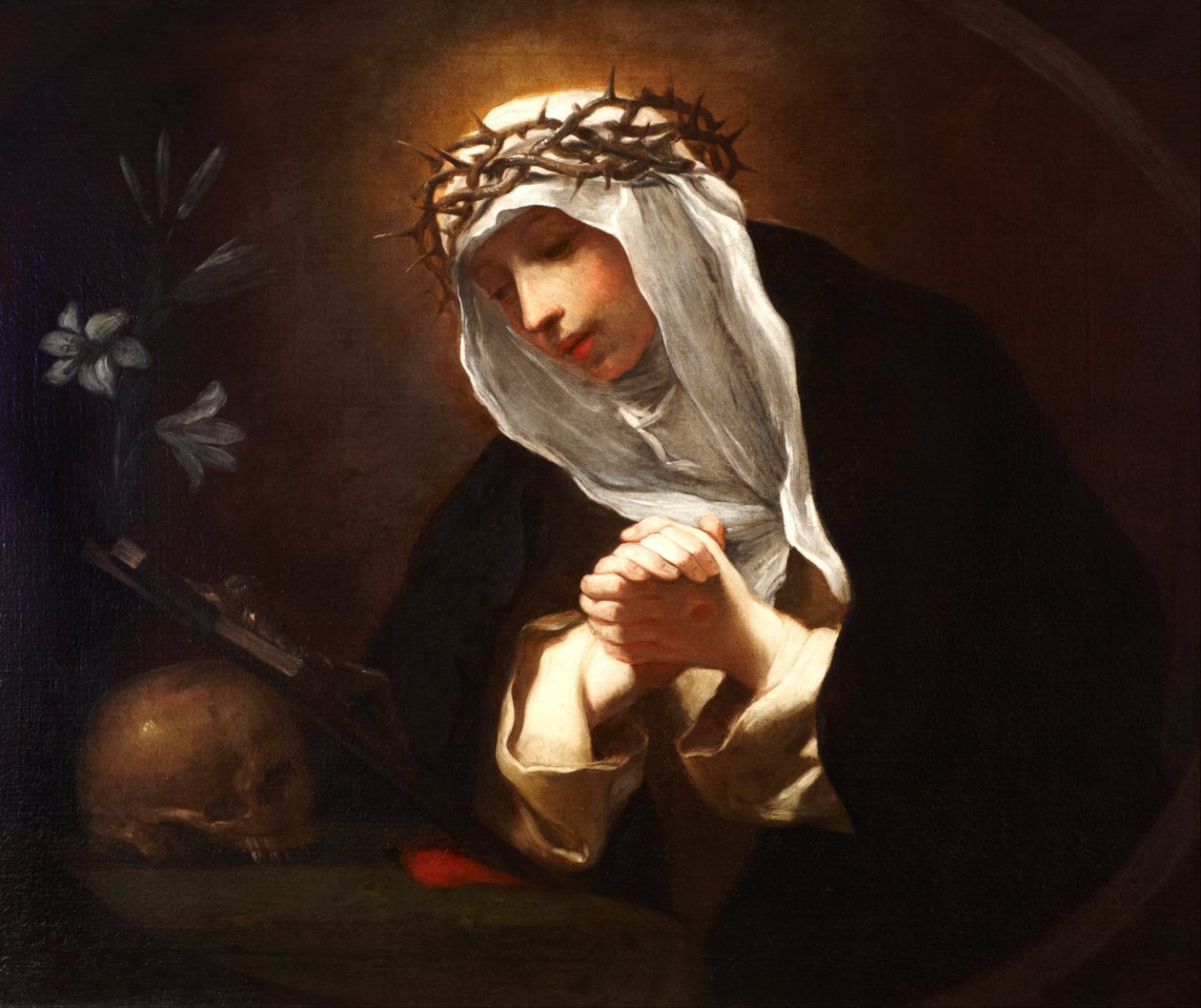 Sint Catharina van Siena door Baldassare Franceschini