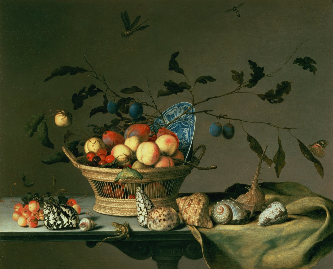 Stilleven door Balthasar van der Ast