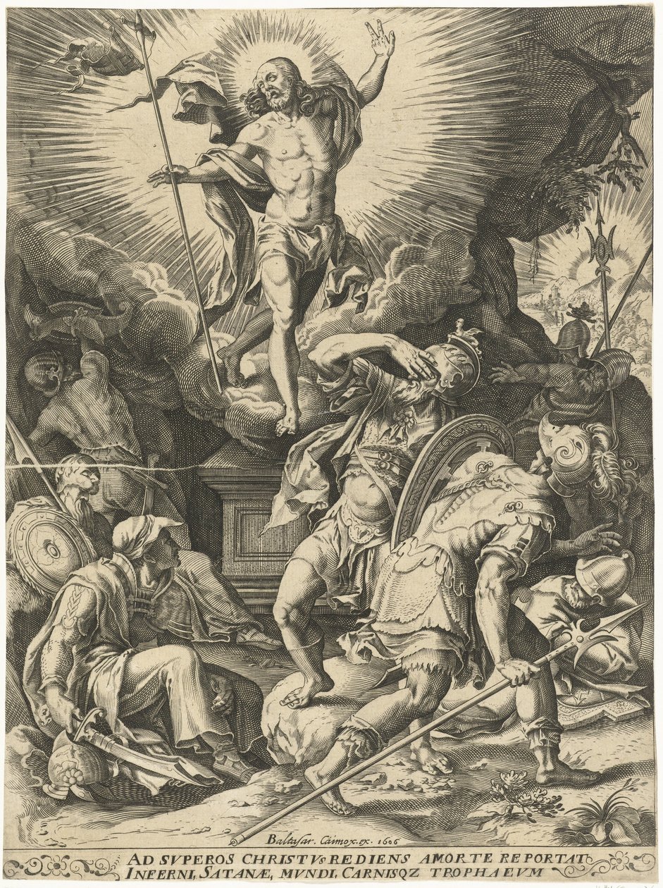 Opstanding van Christus door Balthasar Caymox