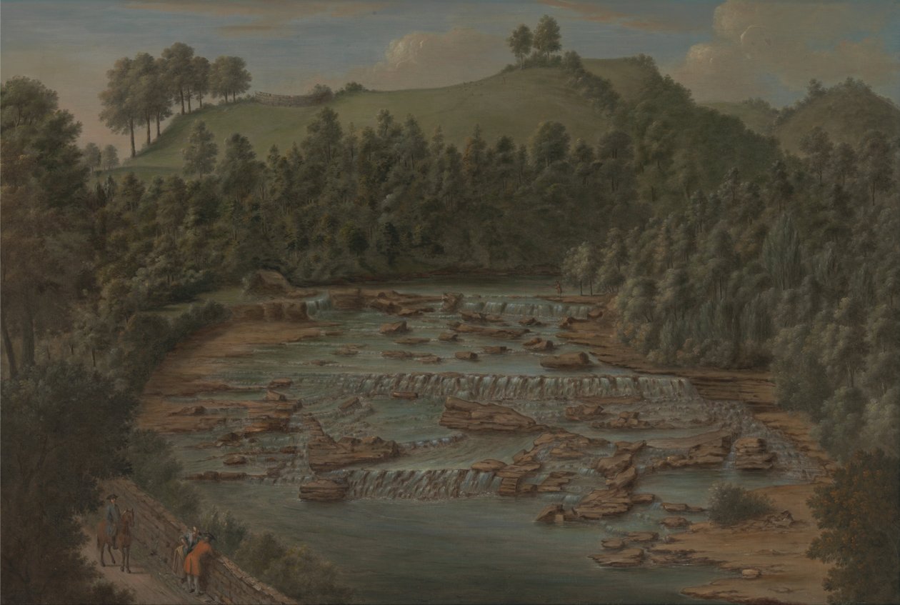 Aysgarth watervallen, Yorkshire door Balthazar Nebot