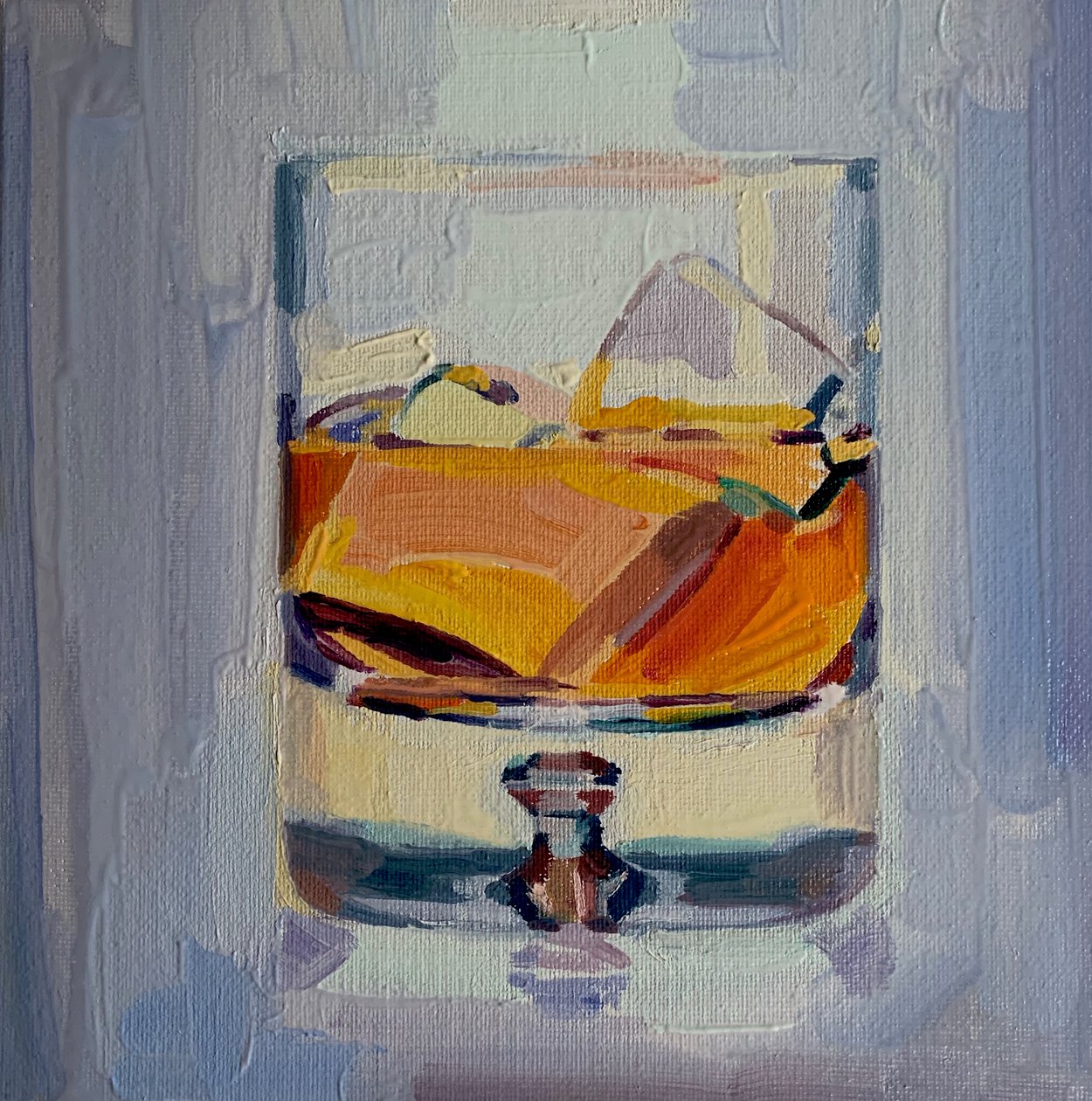 Hij houdt van een whisky drankje door Barbara Hoogeweegen