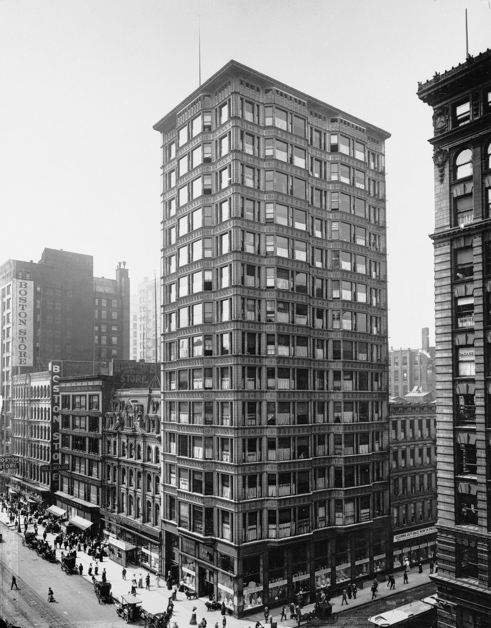 Reliance Building, Chicago, Illinois, VS door Barnes and Crosby