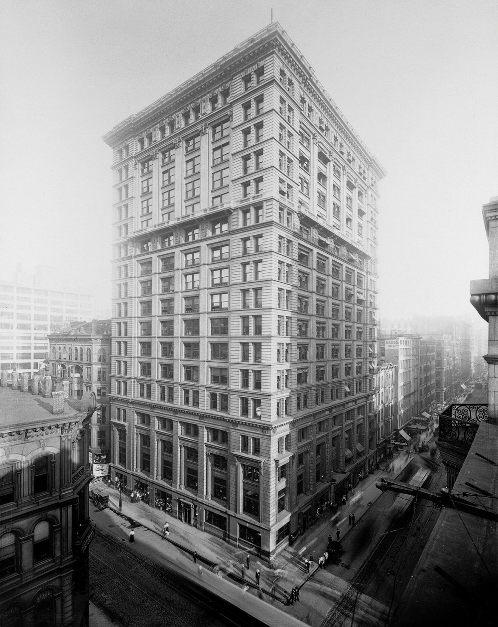 Tribune gebouw, Chicago, Illinois, VS door Barnes and Crosby