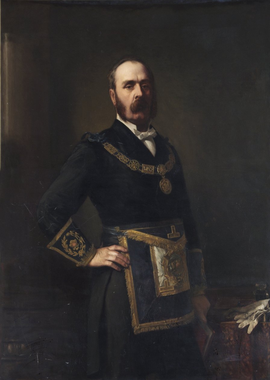 Sir John Braddick Monckton door Barnett Samuel Marks