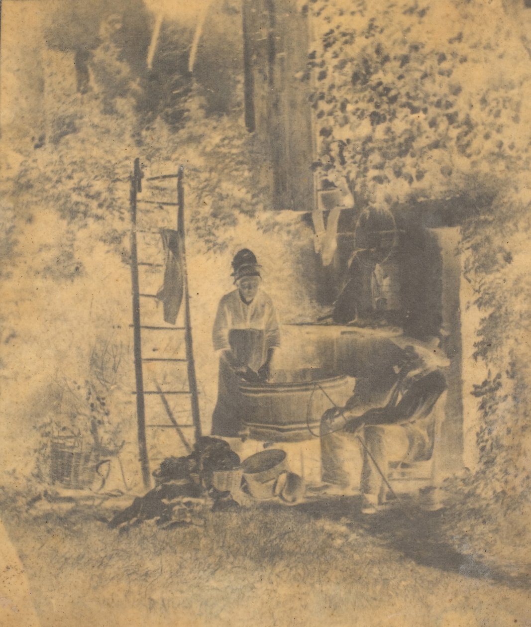 De Was, 1840s door Baron Louis Adolphe Humbert De Molard