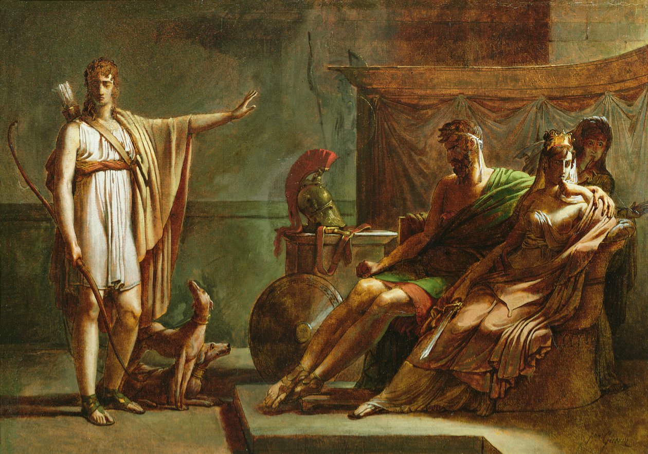 Phaedra en Hippolytus, 1802 door Baron Pierre Narcisse Guerin