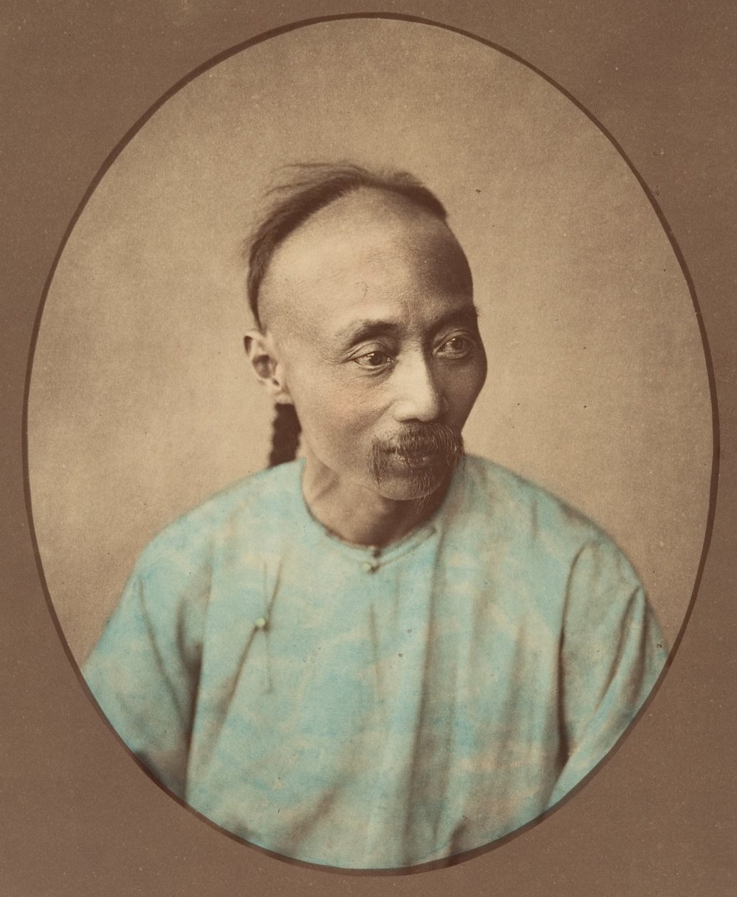 [Chinese Man], jaren 1870 door Baron Raimund von Stillfried
