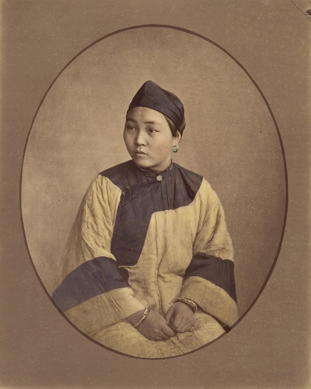 Meisje uit Lanxchow, 1870s door Baron Raimund von Stillfried