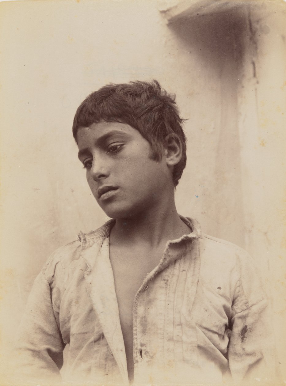 Peppino door Baron Wilhelm von Gloeden