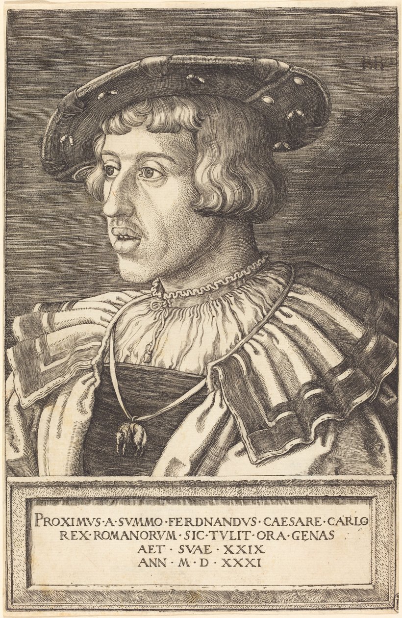 Keizer Ferdinand I door Barthel Beham