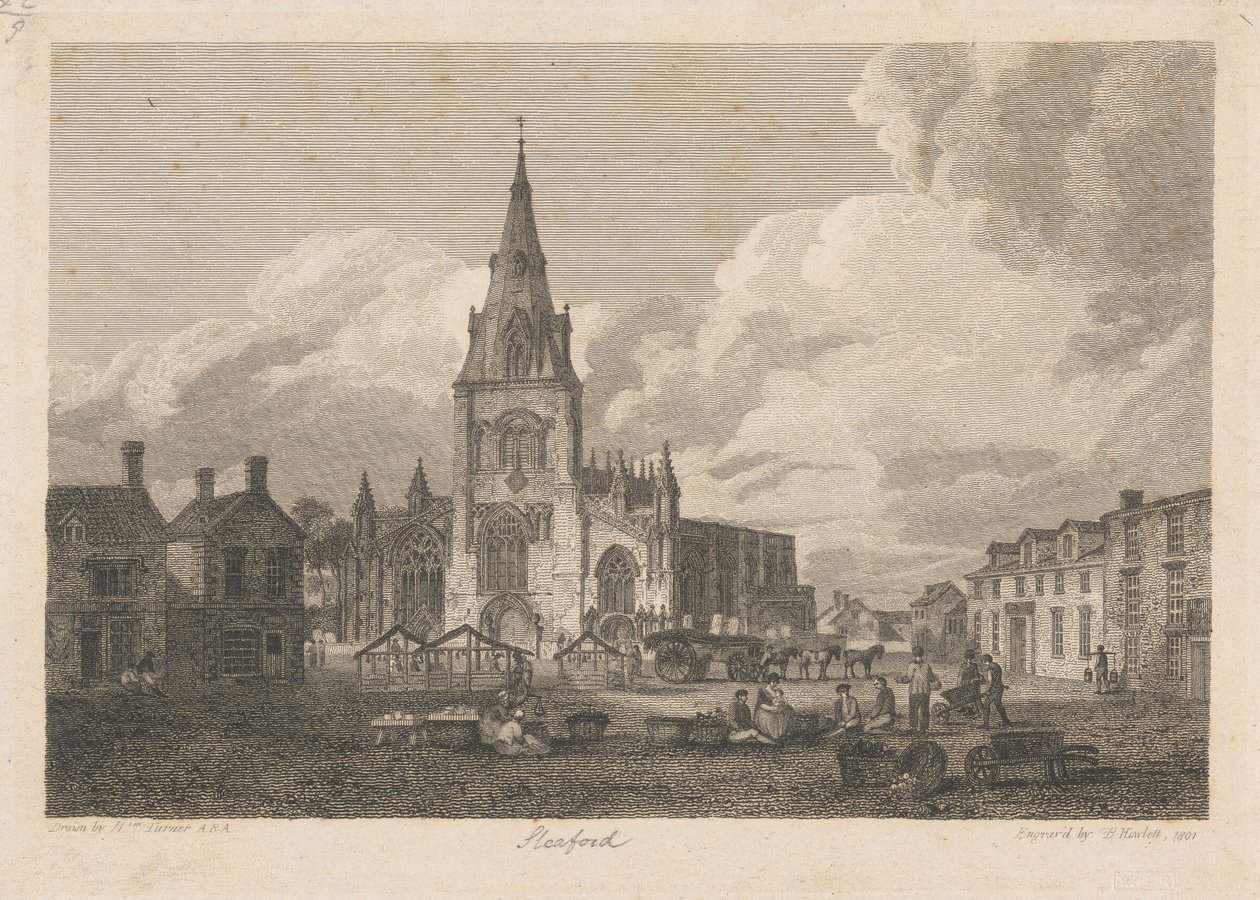 Sleaford Kerk door Bartholomew Howlett