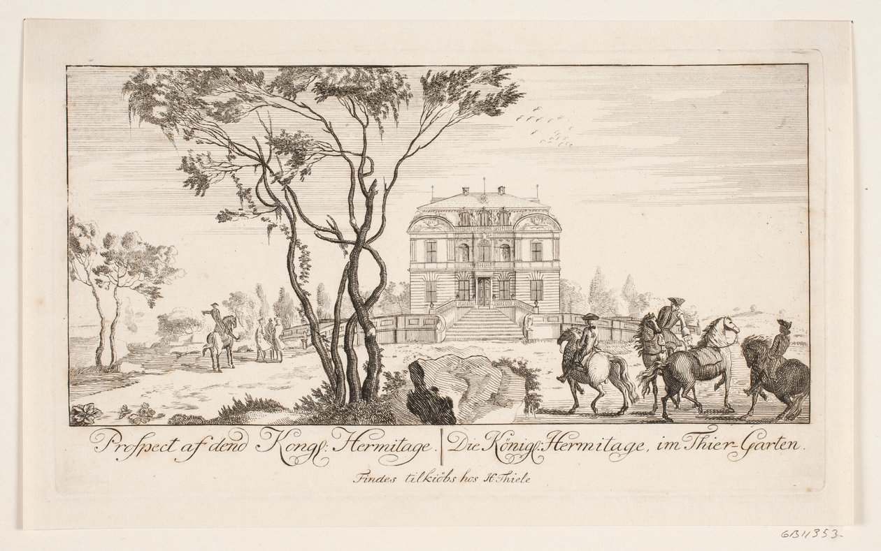 Eremitagen door Bartholomæus Roque
