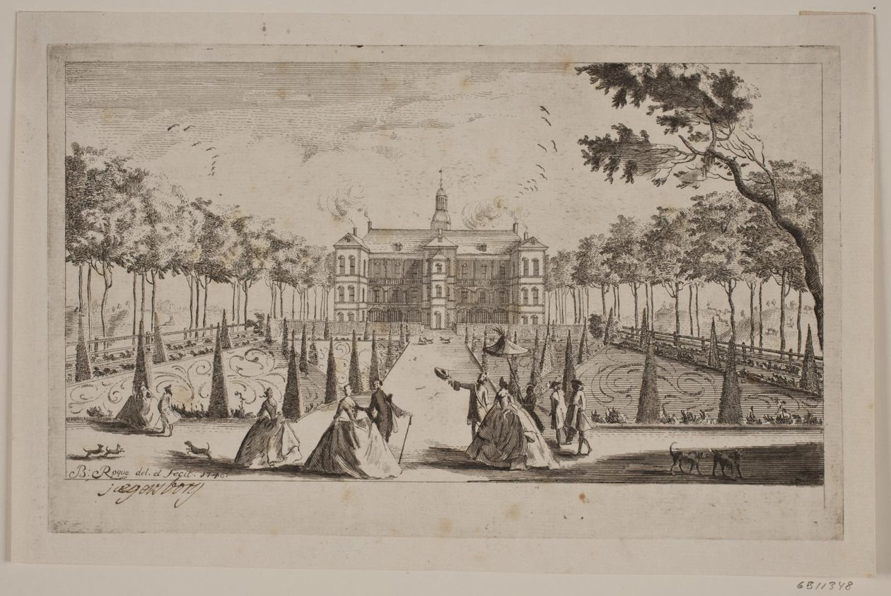 Jægersborg Slot door Bartholomæus Roque