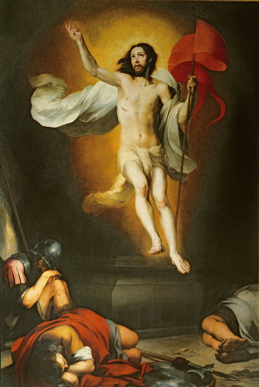 De Opstanding van Christus, 17e eeuw door Bartolomé Esteban Murillo