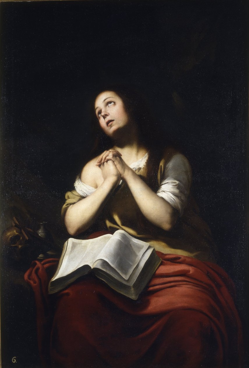 Maria Magdalena door Bartolomé Esteban Murillo