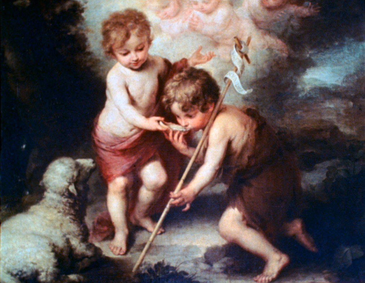 De Jongens met de Schelp door Bartolomé Esteban Murillo
