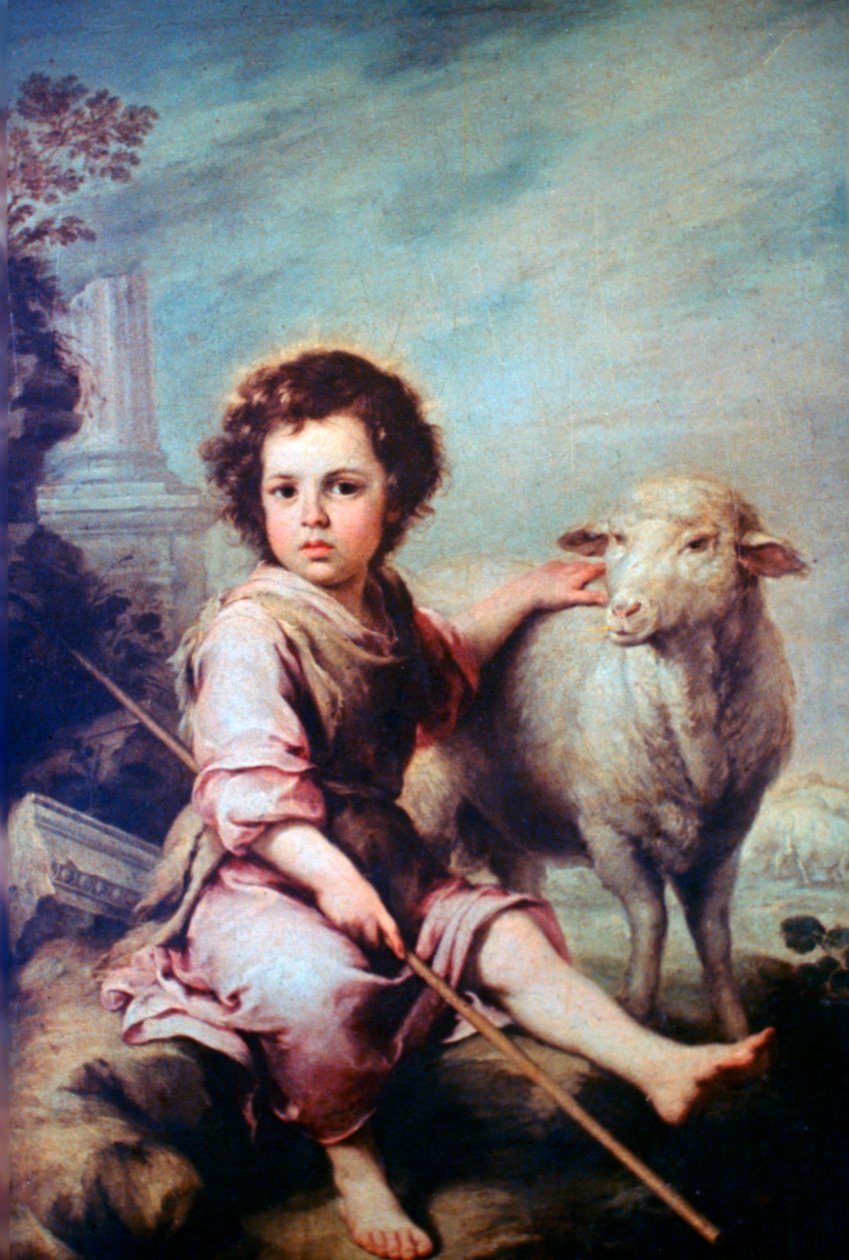 De Goede Herder door Bartolomé Esteban Murillo