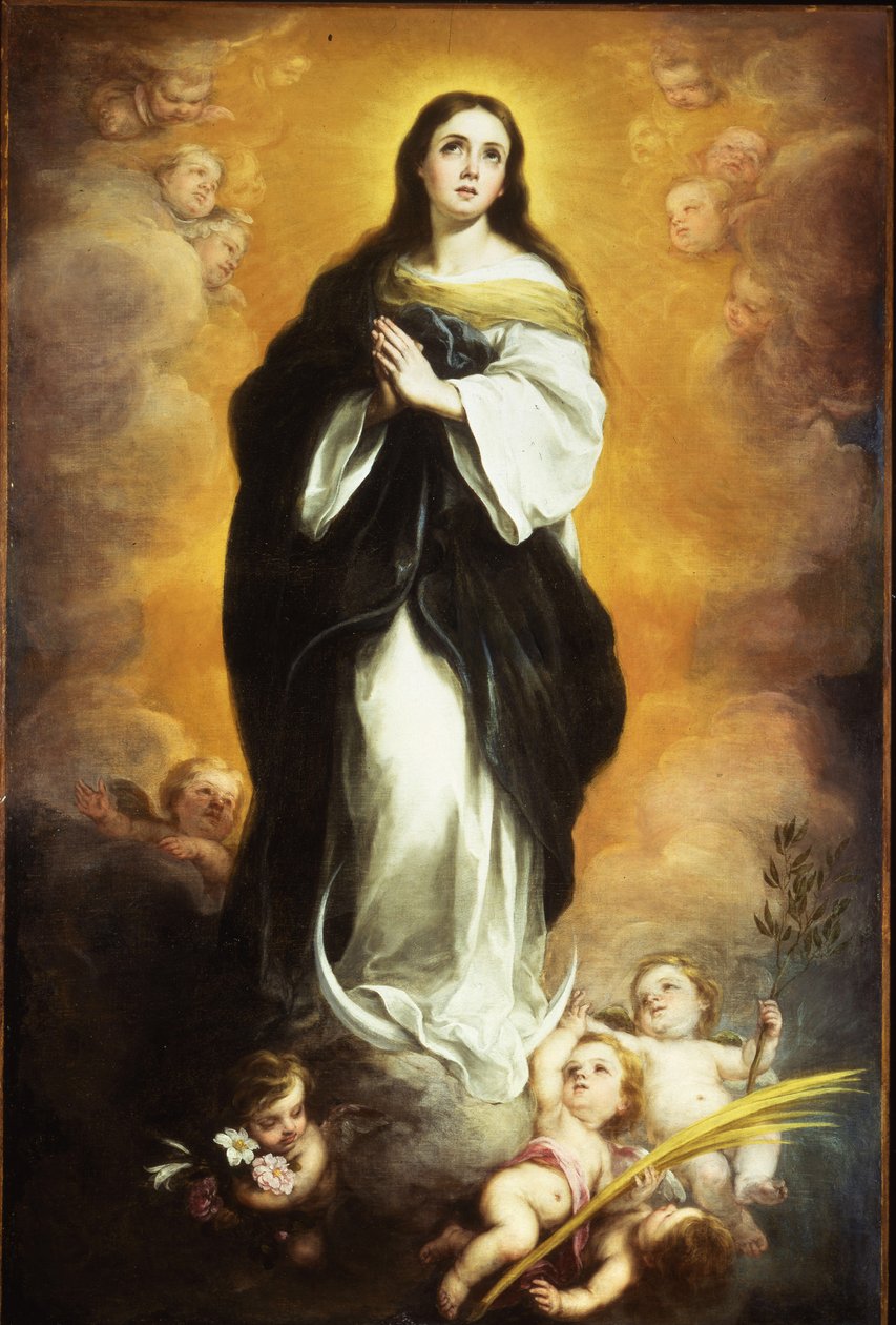 De Onbevlekte Ontvangenis door Bartolomé Esteban Murillo