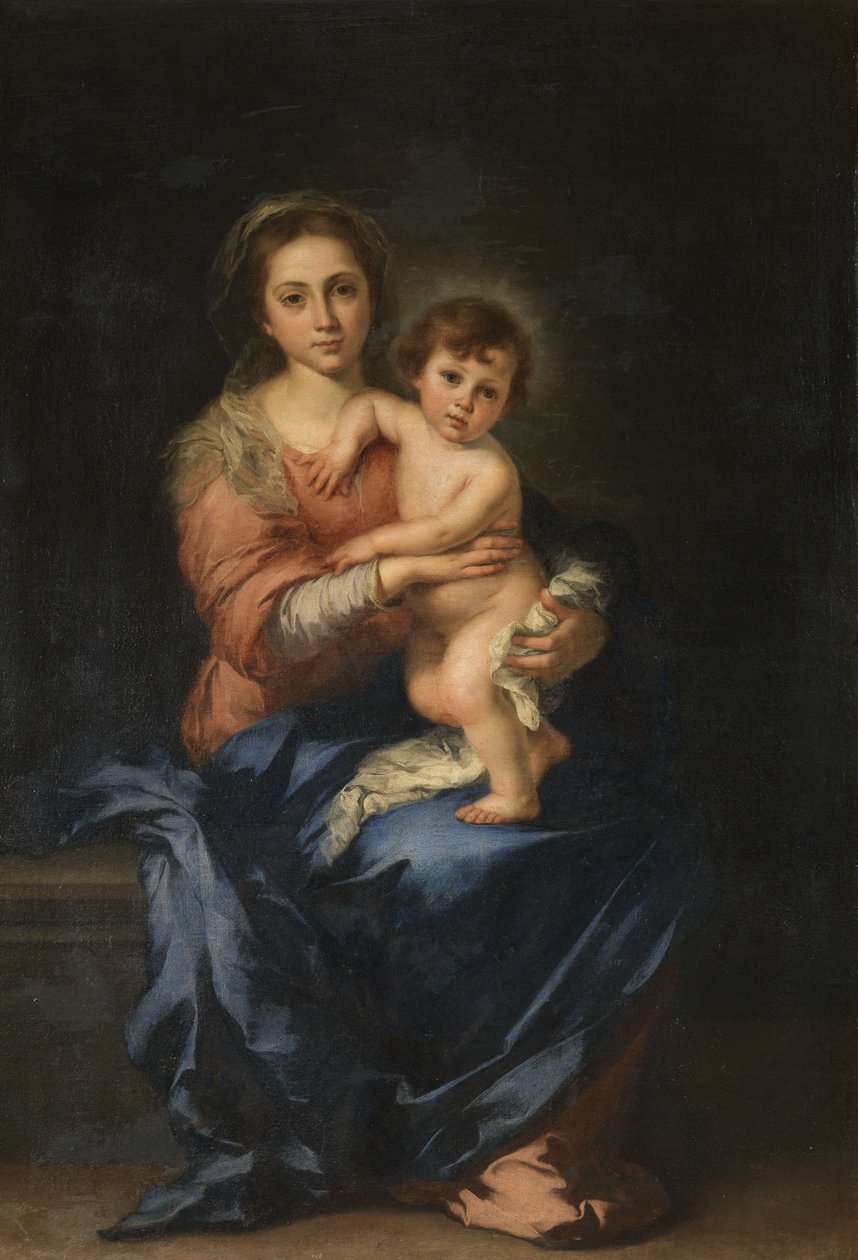 De Maagd en het Kind, 1650 door Bartolomé Esteban Murillo