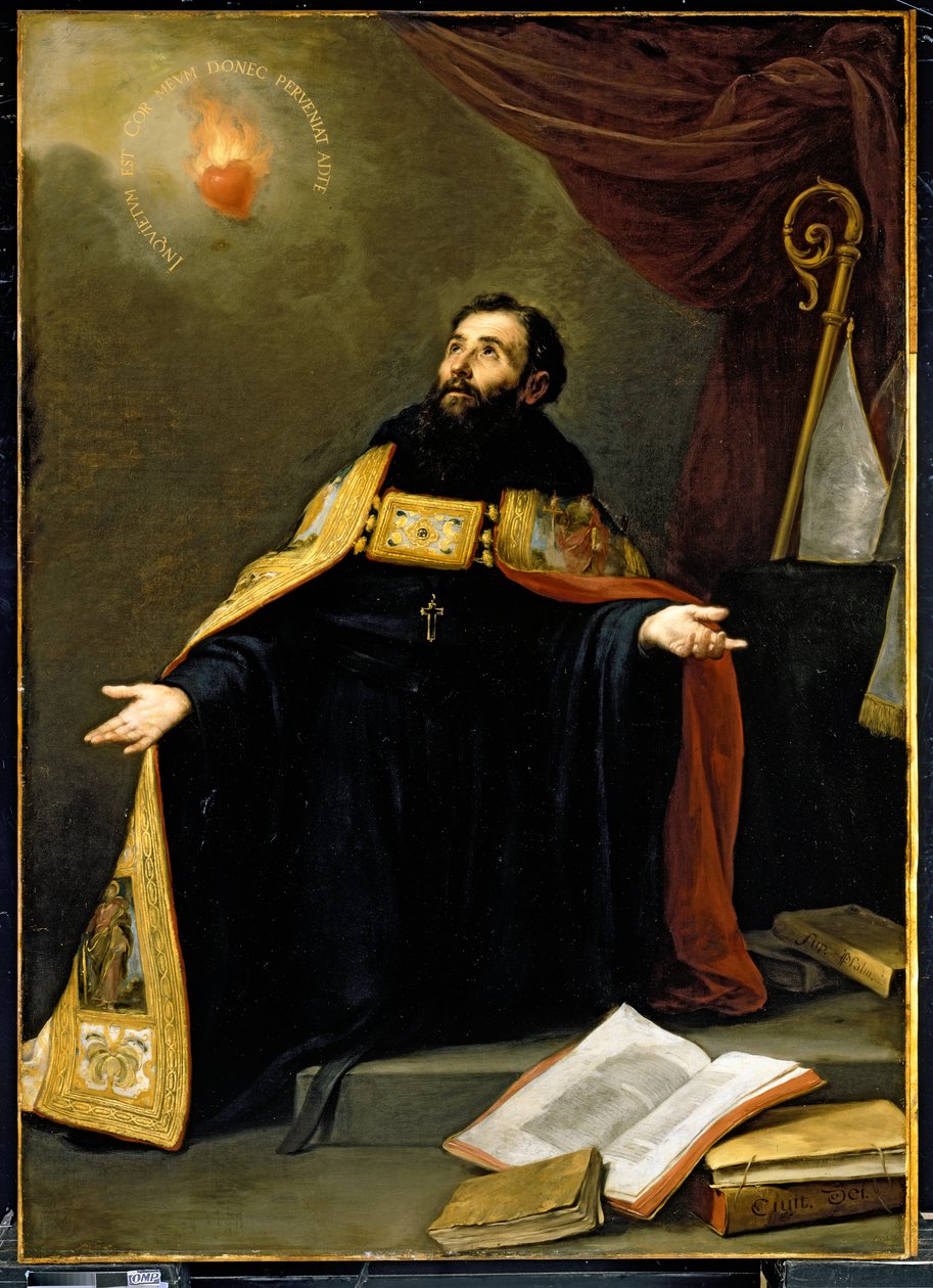 Sint-Augustinus in Extase door Bartolomé Esteban Murillo