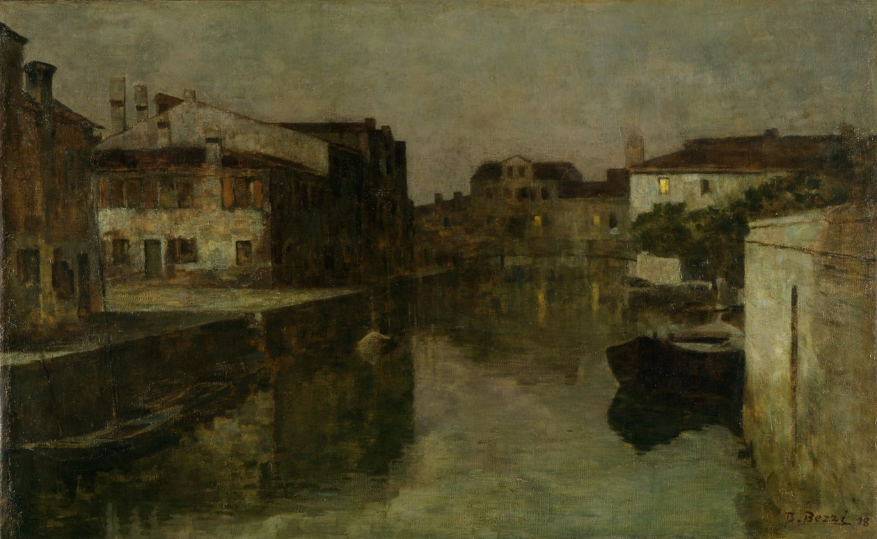Venezia che dorme door Bartolomeo Bezzi