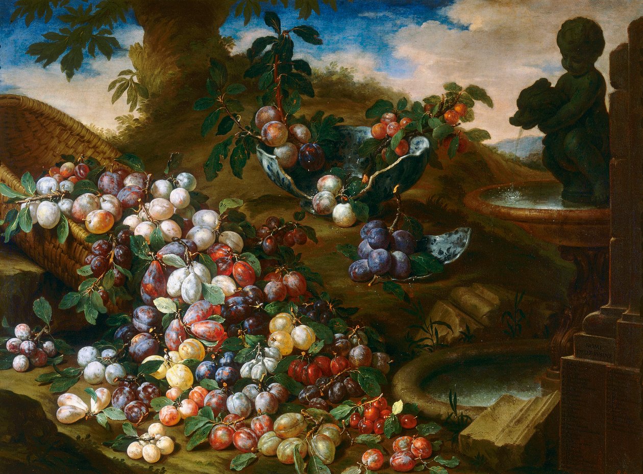 Pruimen door Bartolomeo Bimbi