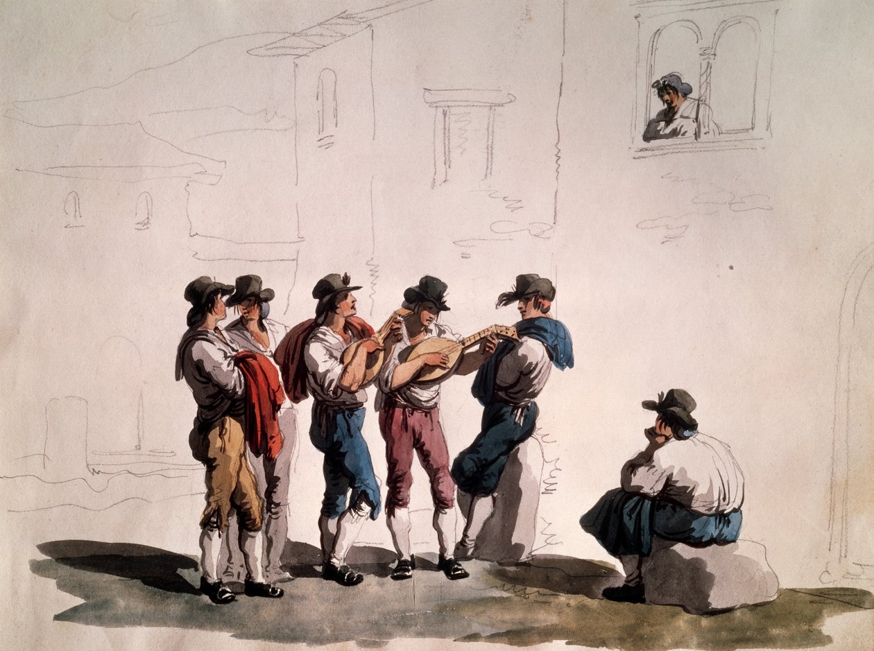 Serenata door Bartolomeo Pinelli