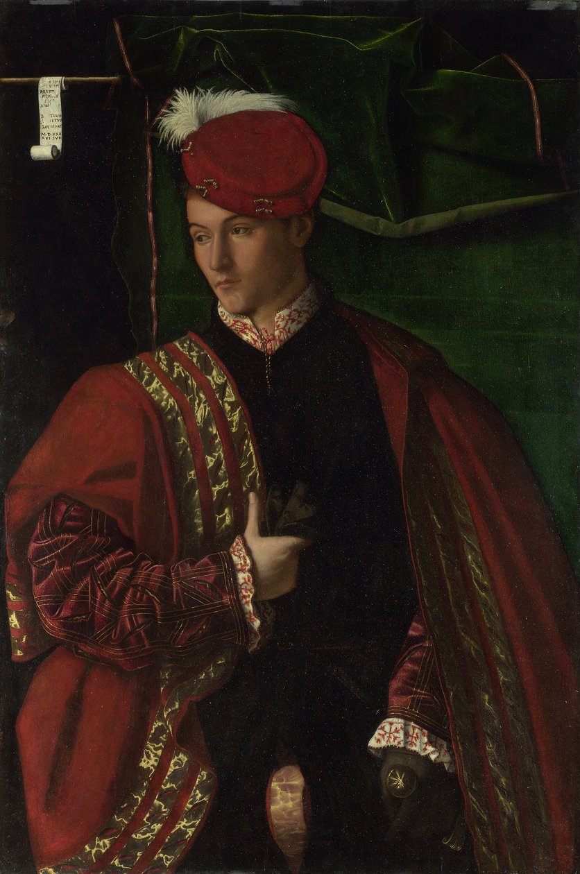 Lodovico Martinengo door Bartolomeo Veneto
