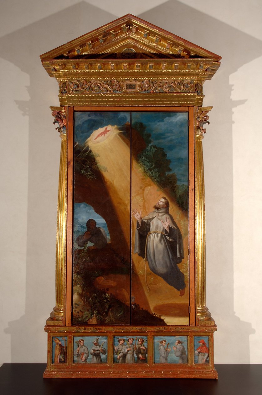 Reliekschrijn retabels van San Diego door Bartolomew Carducci