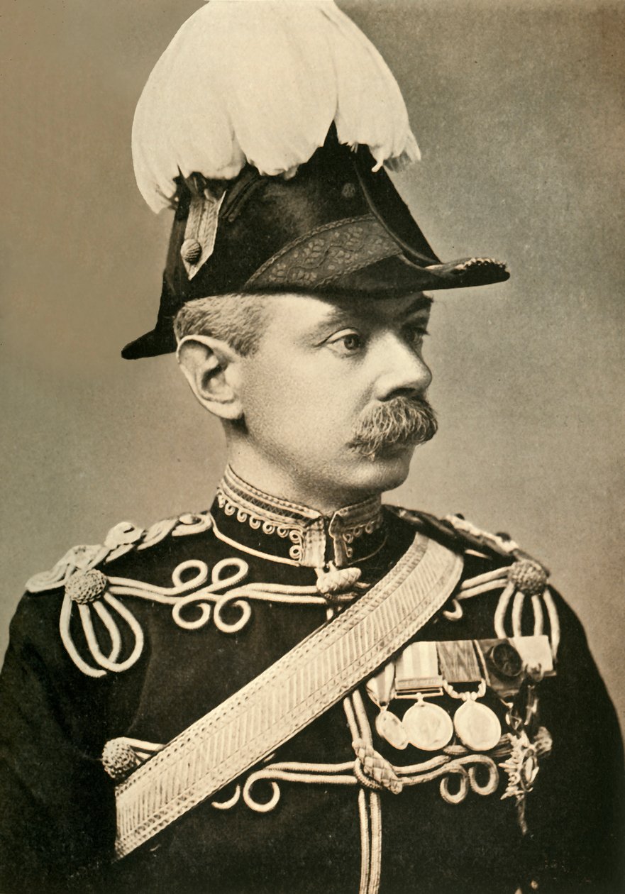 Luitenant-kolonel Plumer, 1901 door Bassano Ltd