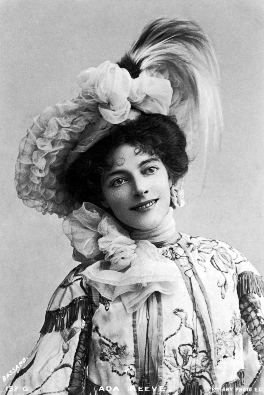 Ada Reeve, Engelse actrice, 1903 door Bassano Studio