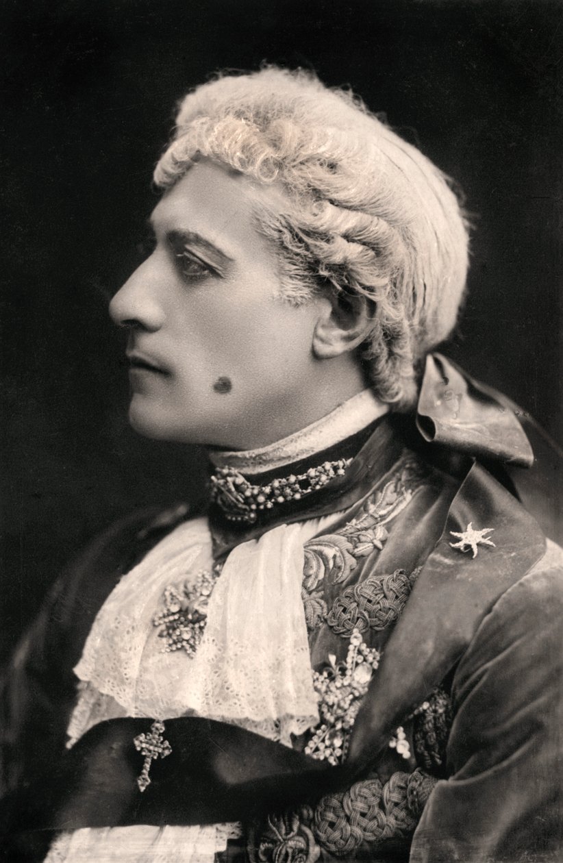 Lewis Waller 1860-1915, Engelse acteur door Bassano Studio