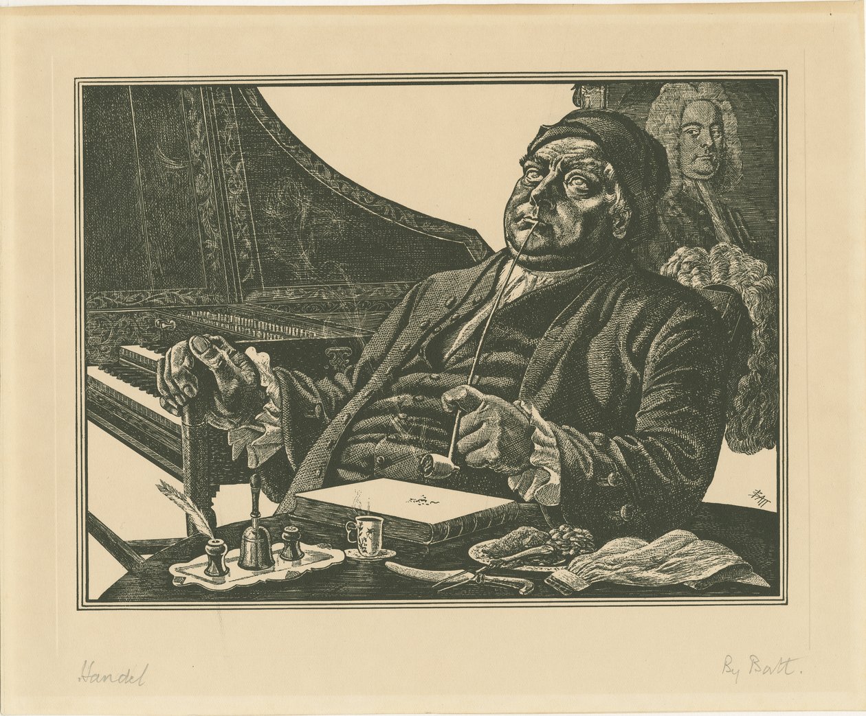 Handel, ca. 1930 door Batt