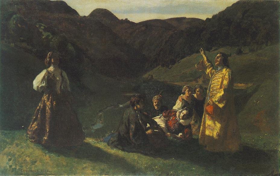 Tussen de Rotsen door Bela Ivanyi Grunwald