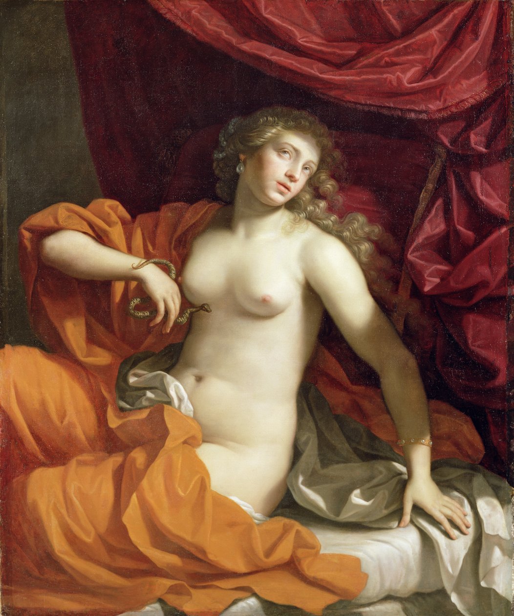 Cleopatra, ca. 1674-75 door Benedetto the Younger Gennari