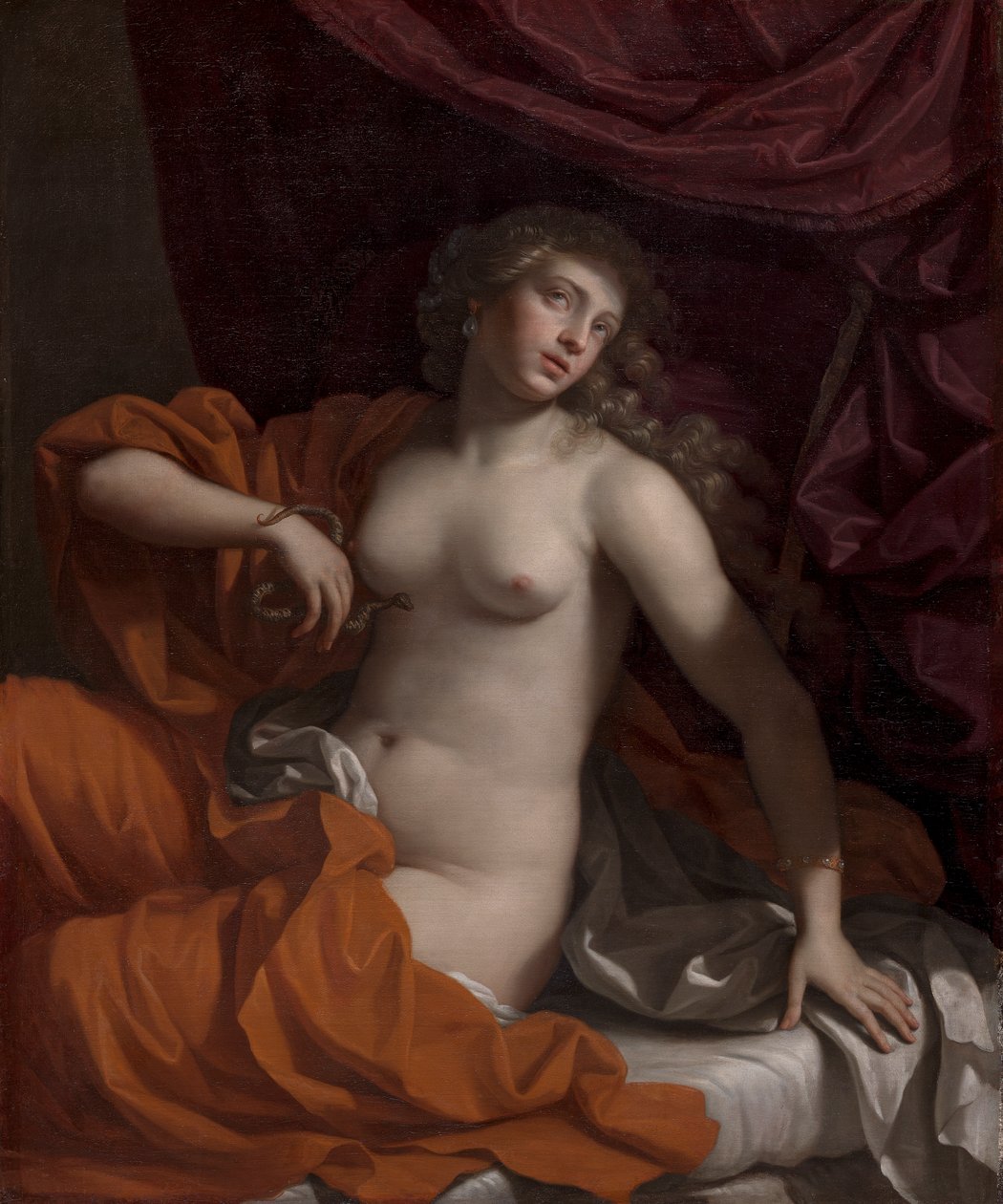 Cleopatra door Benedetto Gennari
