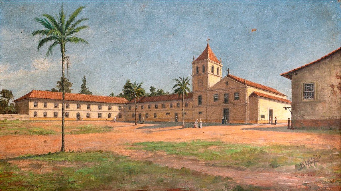 Patio do Colegio door Benedito Calixto