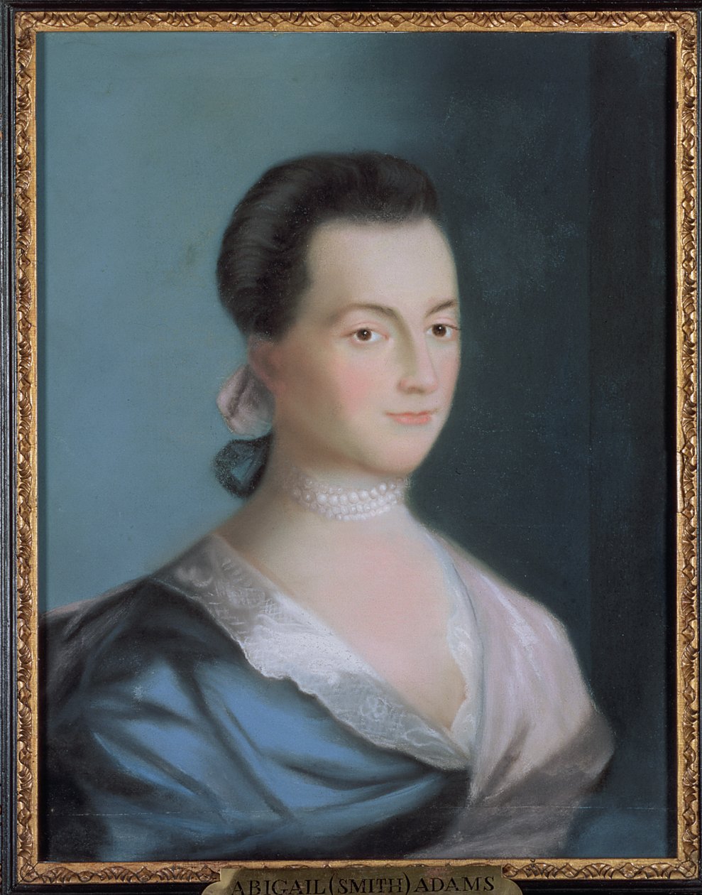 Abigail Smith Adams, c.1766 door Benjamin Blyth