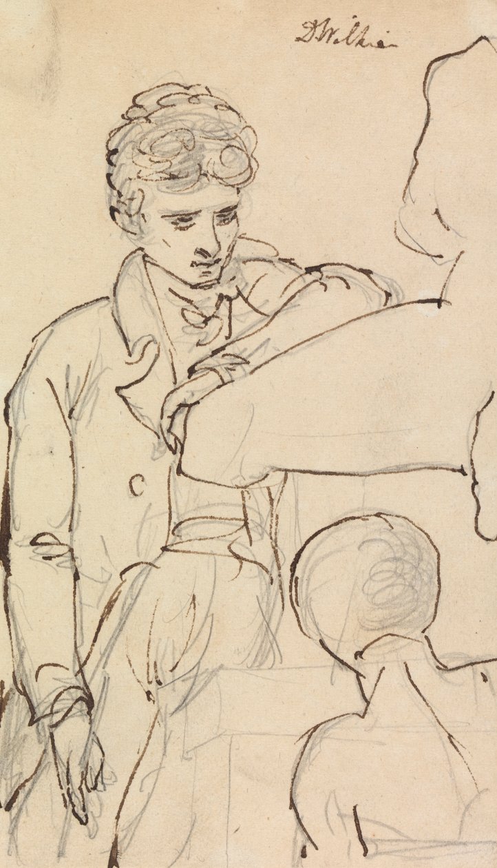 Studie van een man door Benjamin Robert Haydon