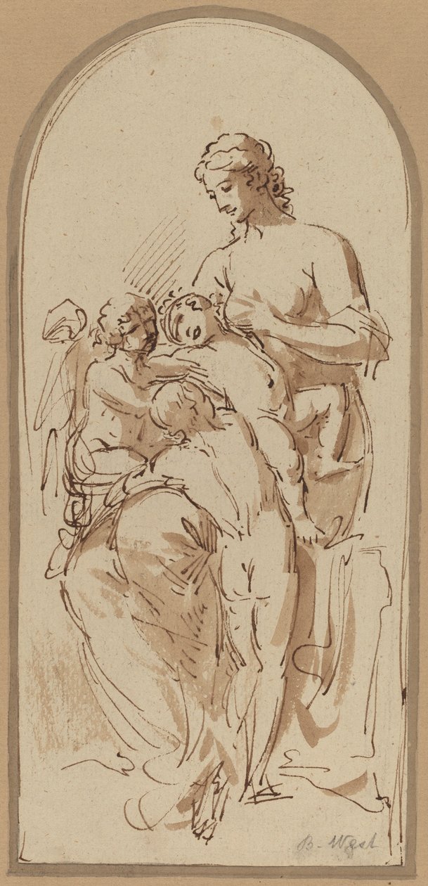 Liefdadigheid door Benjamin West