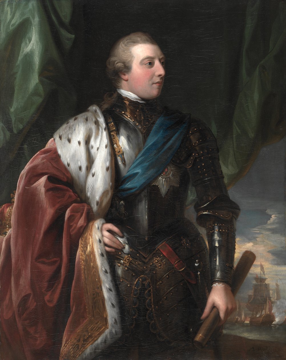 George III door Benjamin West