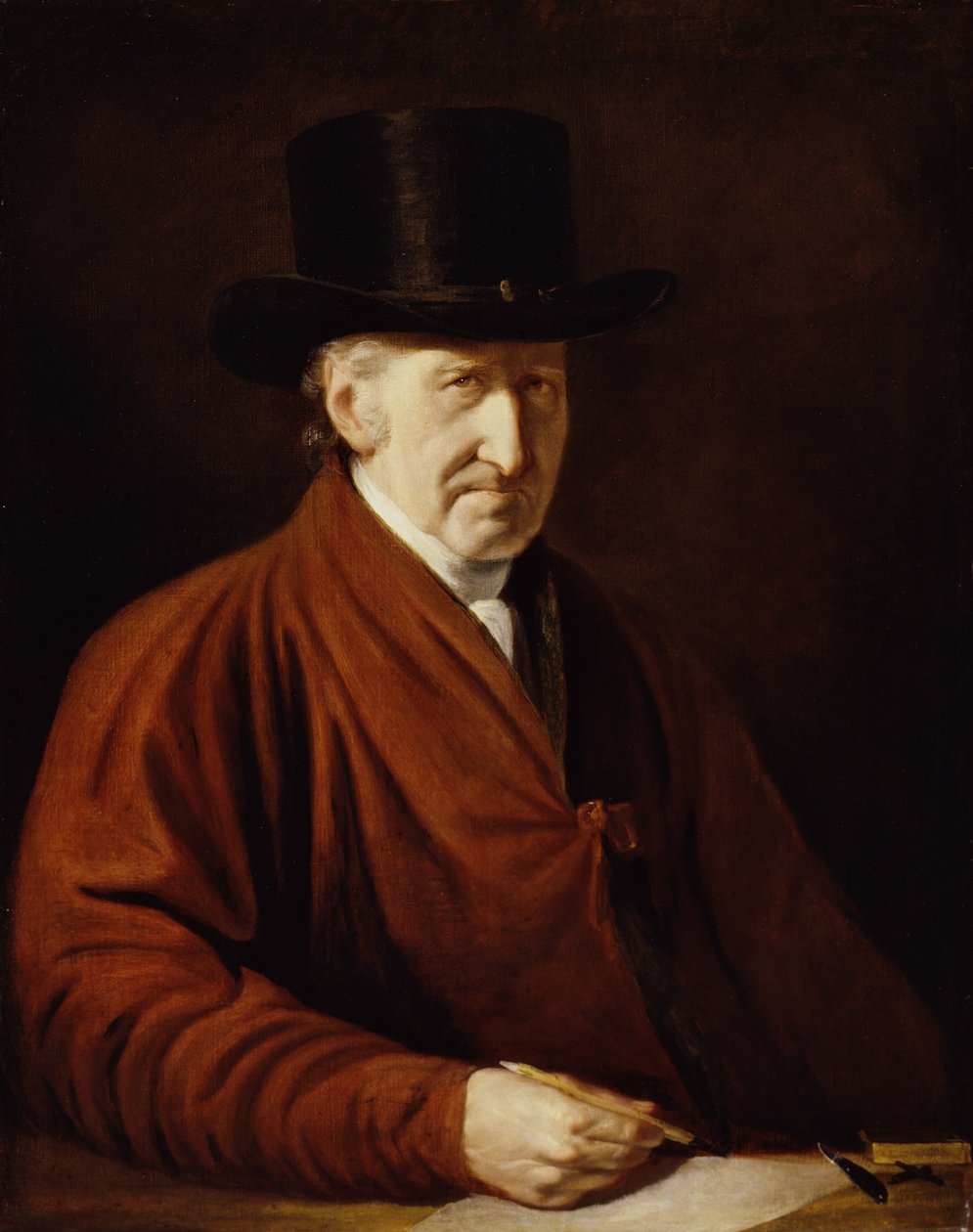 Zelfportret door Benjamin West