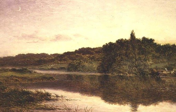 Een Uitzicht op Streatley door Benjamin Williams Leader