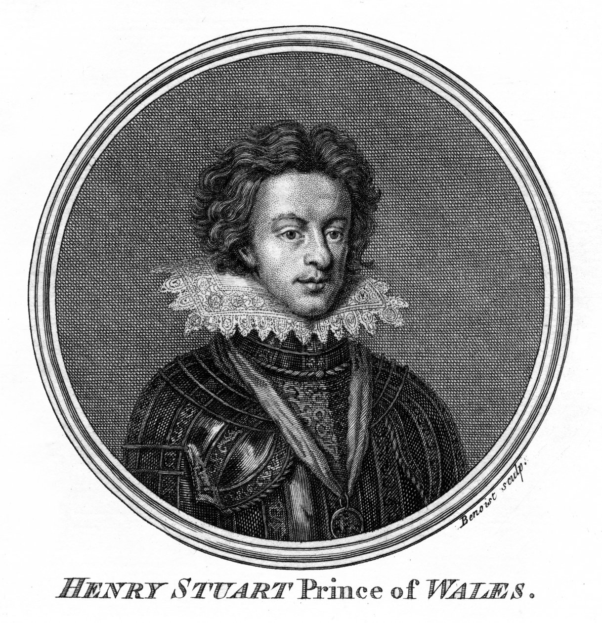 Henry Frederick Stuart, Prins van Wales, 1594-1612 door Benoist