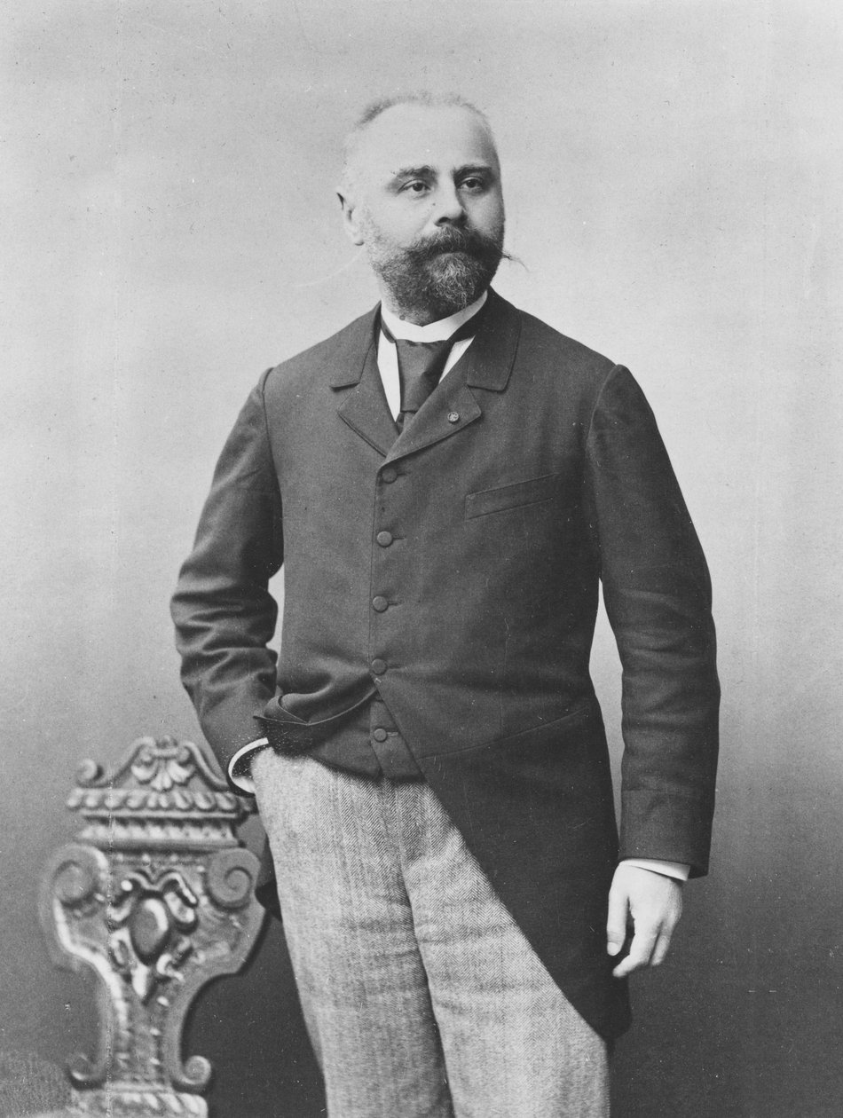 Portret van Albert Grodet, 1893 door Benque Studio