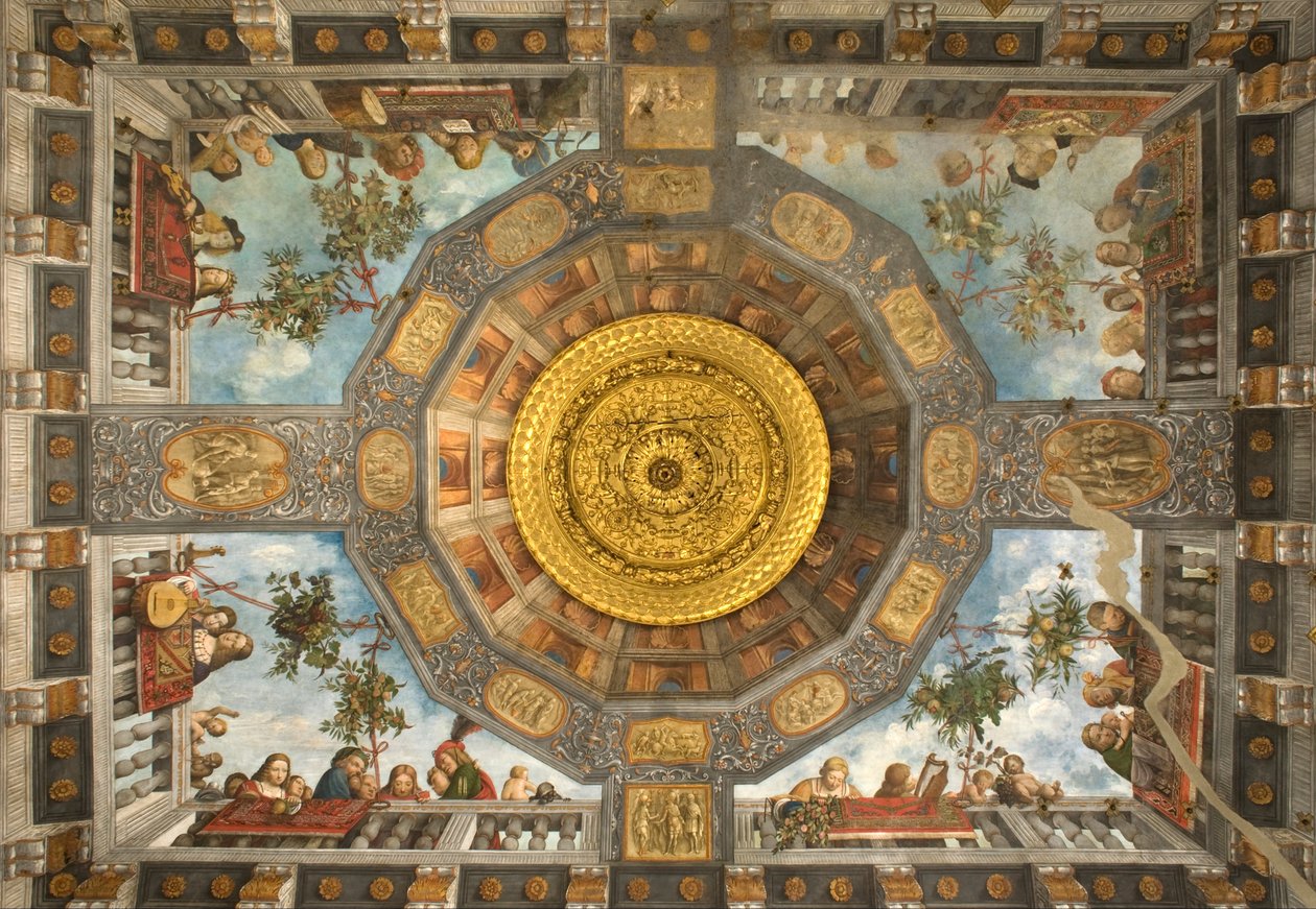 Schatkamerfresco door Benvenuto Tisi da Garofalo