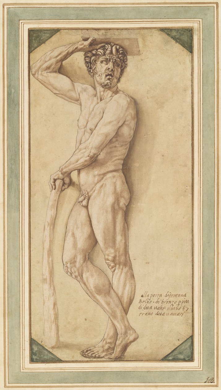 Een Sater door Benvenuto Cellini