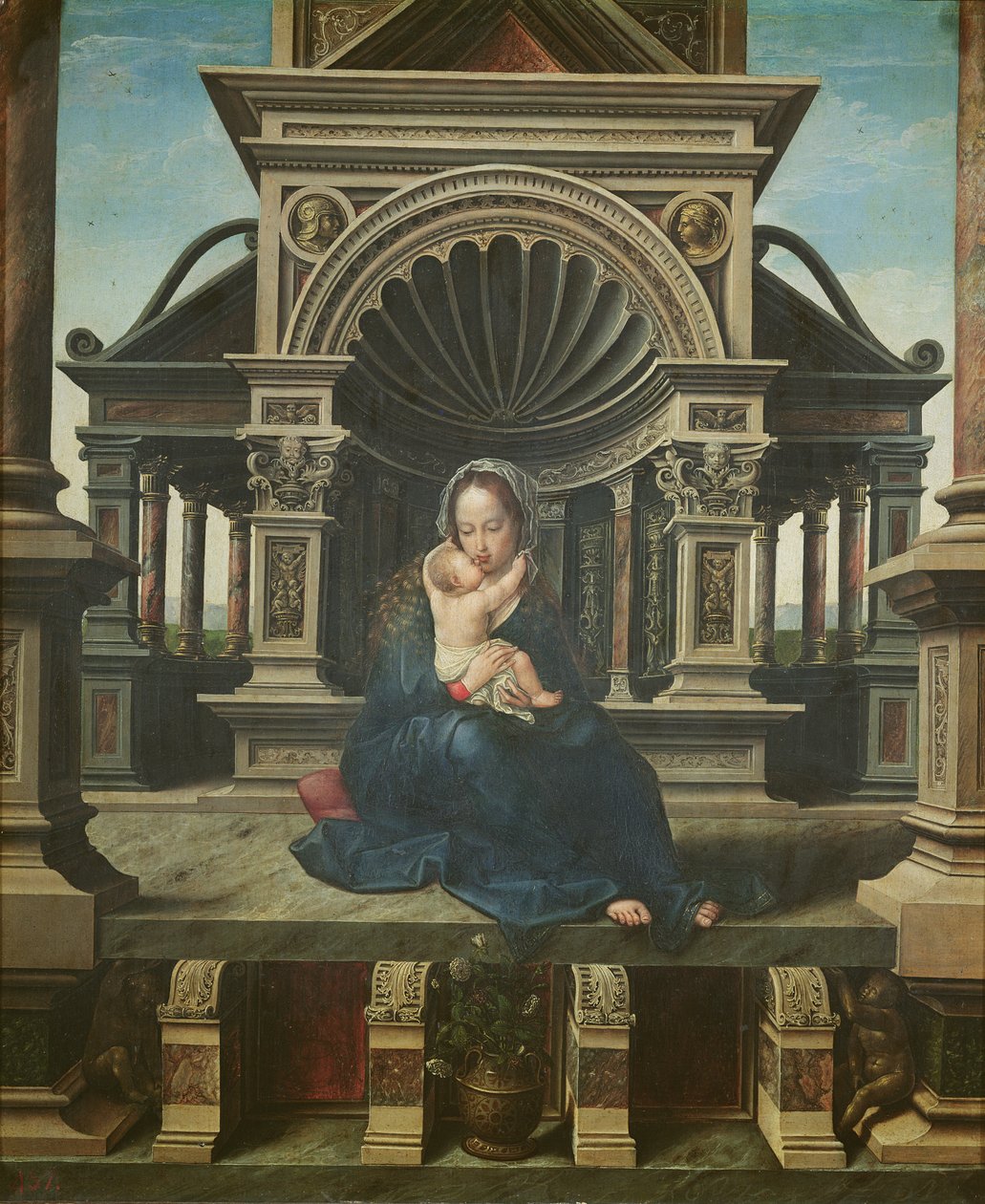 De Maagd van Leuven, c.1520 door Bernard van Orley
