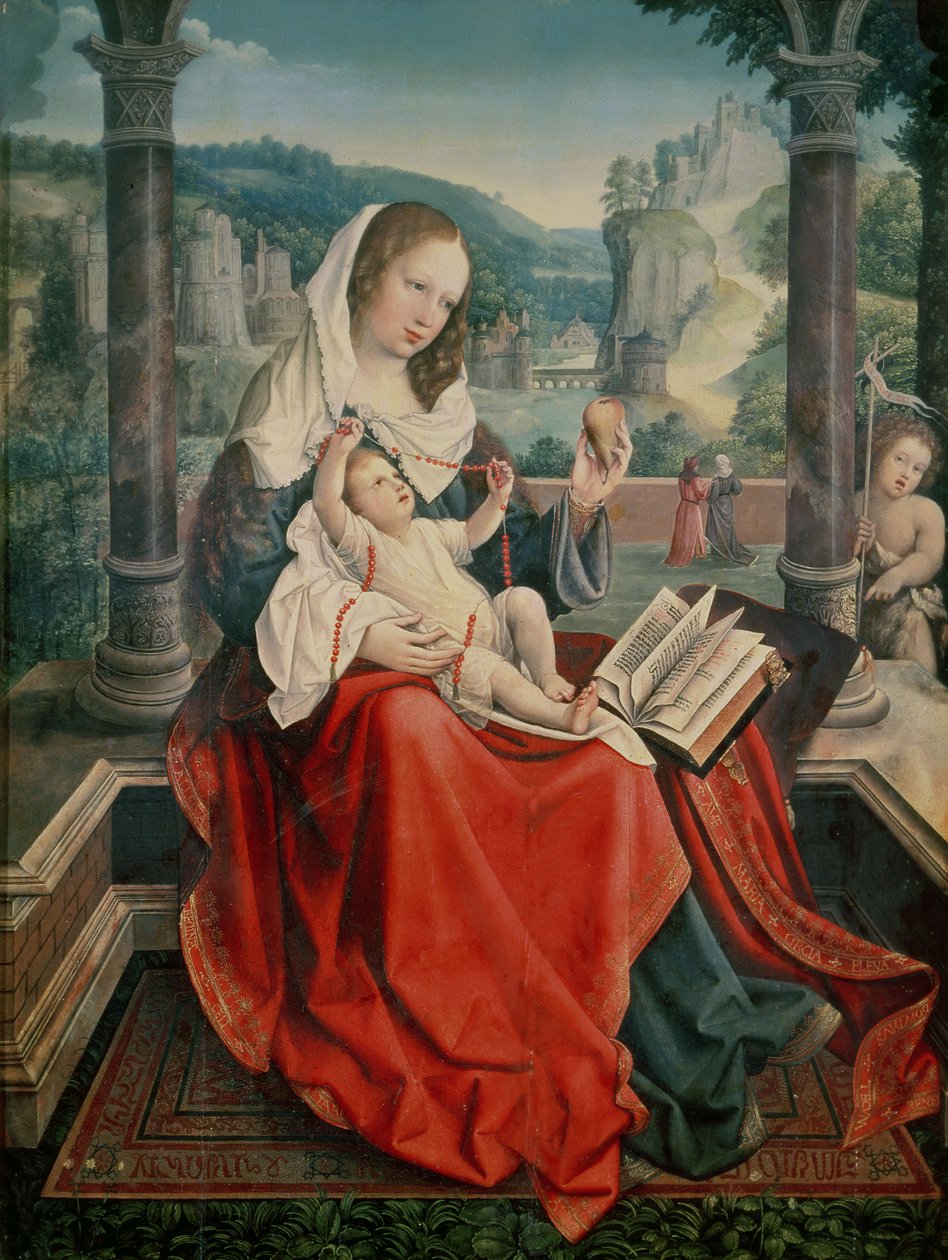 Maagd en kind door Bernard van Orley
