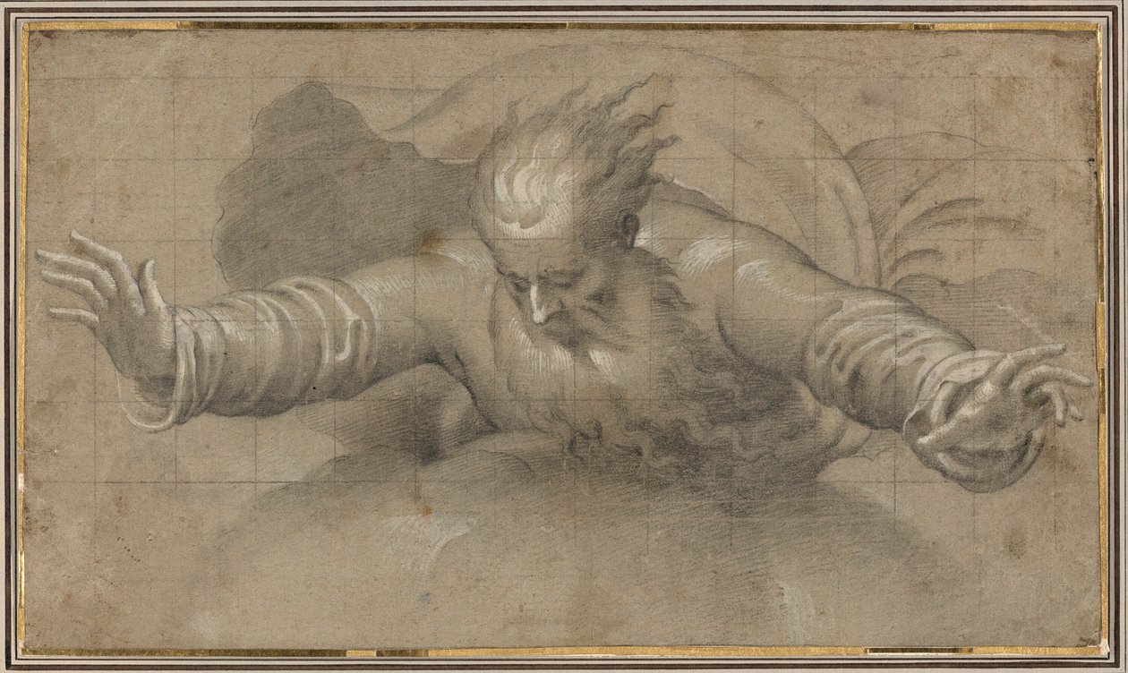God de Vader door Bernardino Campi
